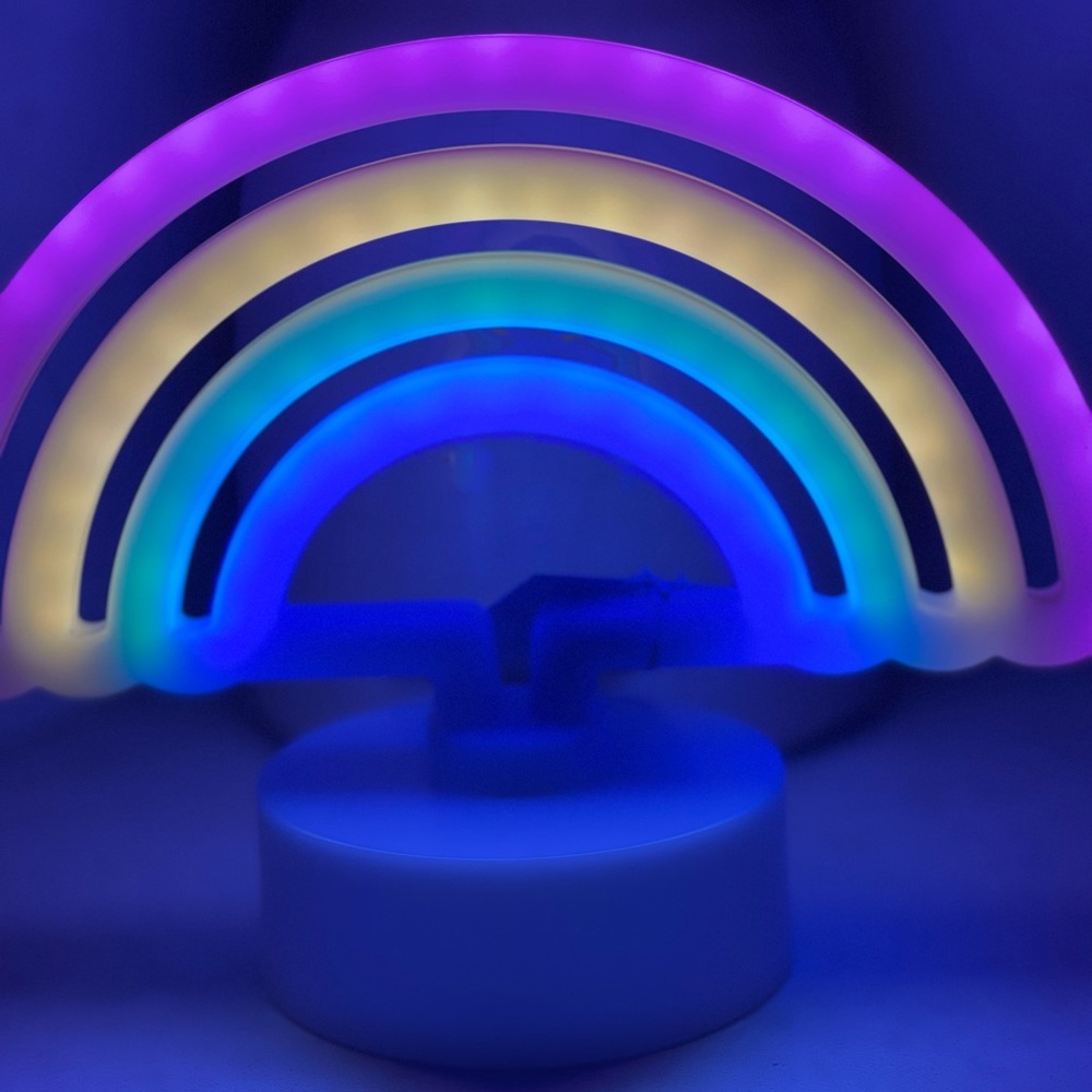 Neon LED 🌈 Rainbow light- with on & off switch - Picture 2 of 6